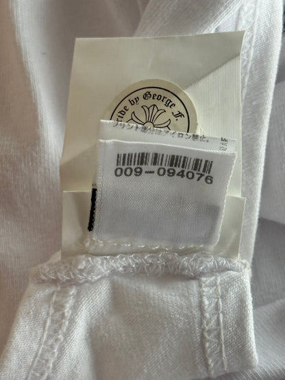 Chrome Hearts White & Black Cross Graphic Tank Top