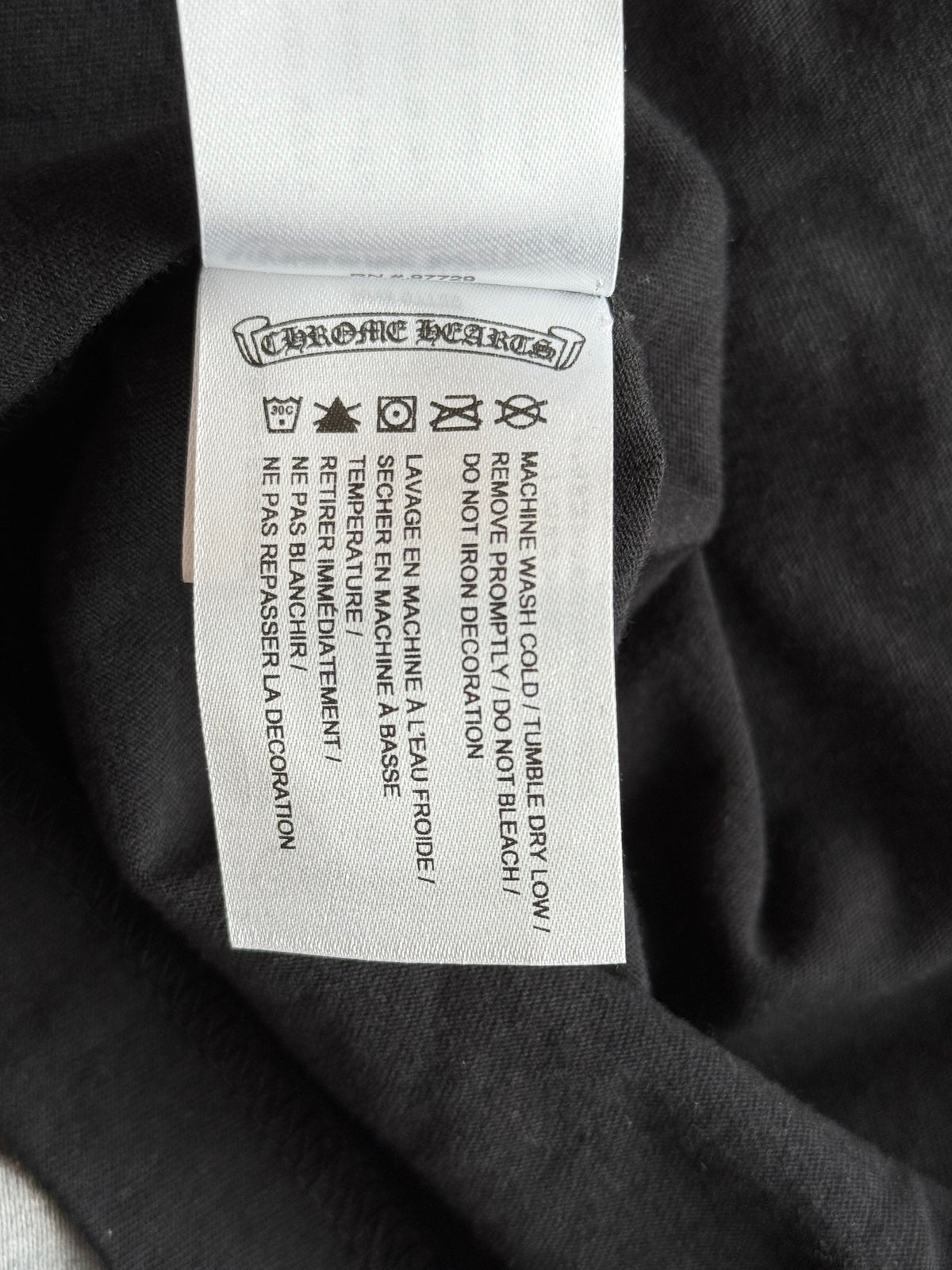 Chrome Hearts Black & Green Staff Horseshoe Logo Longsleeve T-Shirt