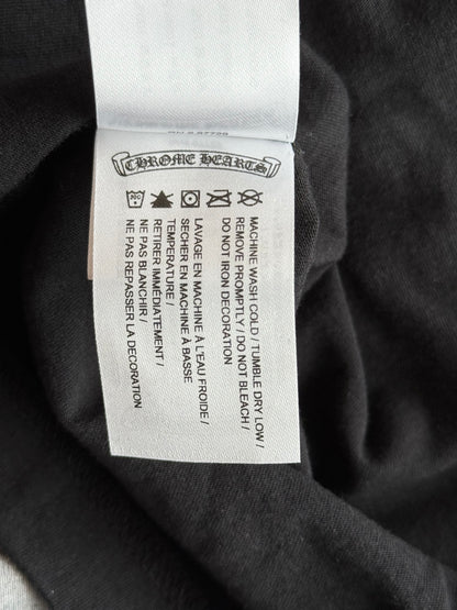 Chrome Hearts Black & Green Staff Horseshoe Logo Longsleeve T-Shirt