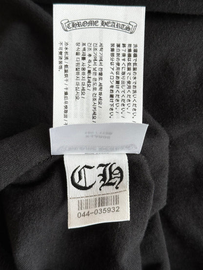 Chrome Hearts Black & Green Staff Horseshoe Logo Longsleeve T-Shirt