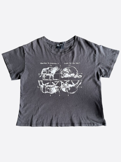 Enfants Riches Deprimes Faded Black & White Look For The Fifth Graphic T-Shirt