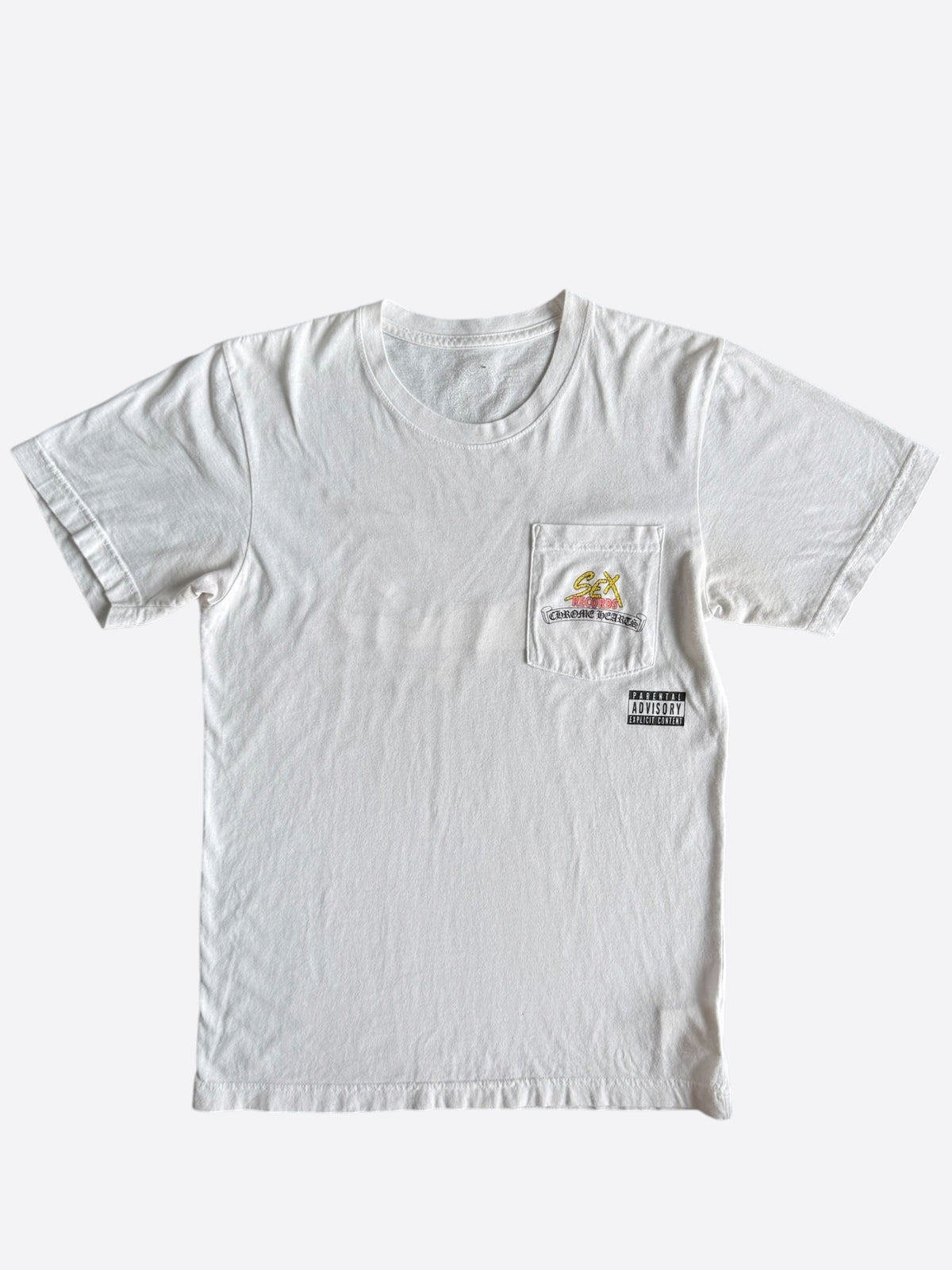 Chrome Hearts Maxfield Matty Boy White Sex Records Santa Claus T-Shirt