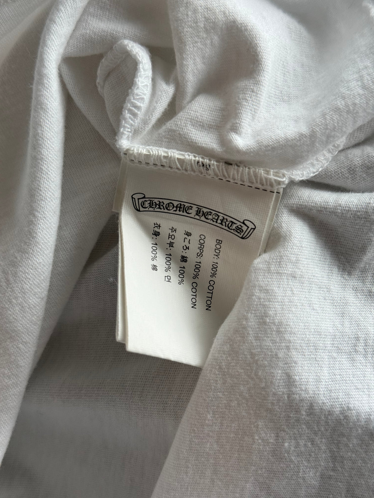 Chrome Hearts Maxfield Matty Boy White Sex Records Santa Claus T-Shirt
