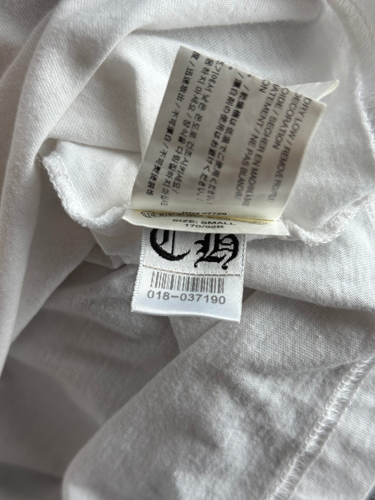Chrome Hearts Maxfield Matty Boy White Sex Records Santa Claus T-Shirt
