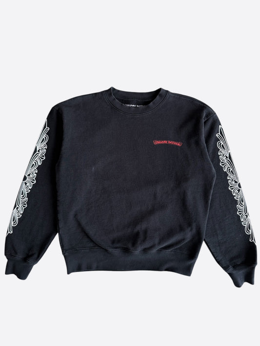 Chrome Hearts Matty Boy Black Chomper Sweater
