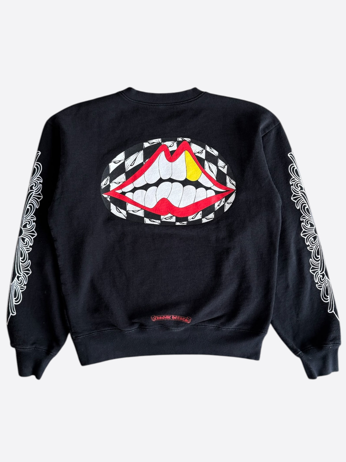 Chrome Hearts Matty Boy Black Chomper Sweater