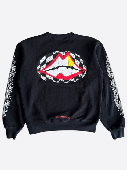 Chrome Hearts Matty Boy Black Chomper Sweater