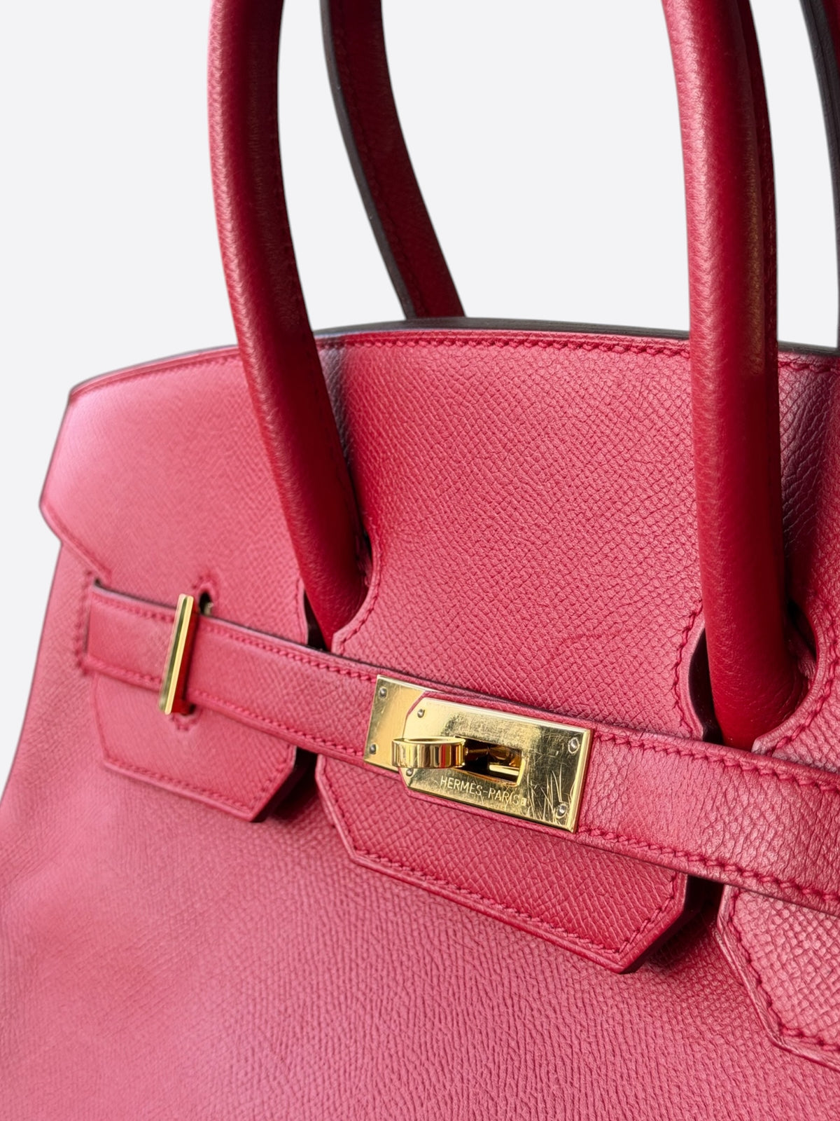 Hermes Rouge Casaque Epsom & Gold Hardware Birkin 35