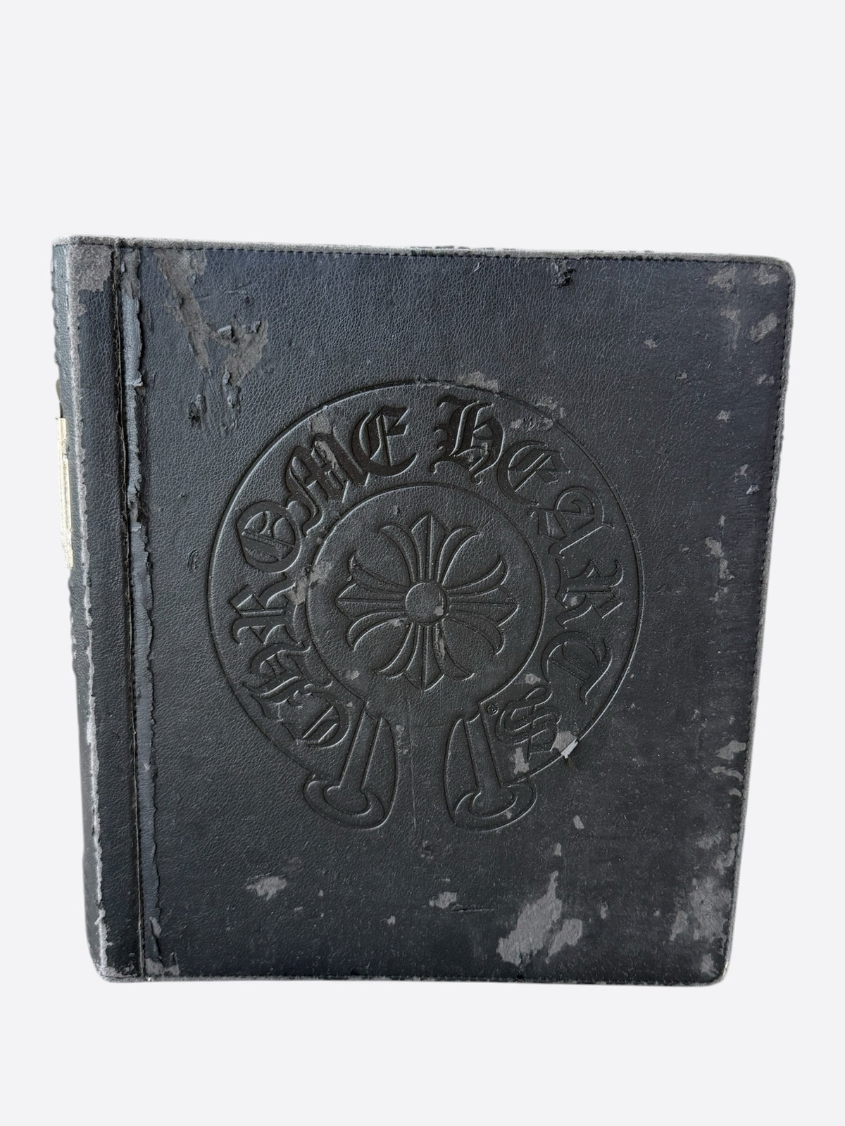 Chrome Hearts Black Leather Binder