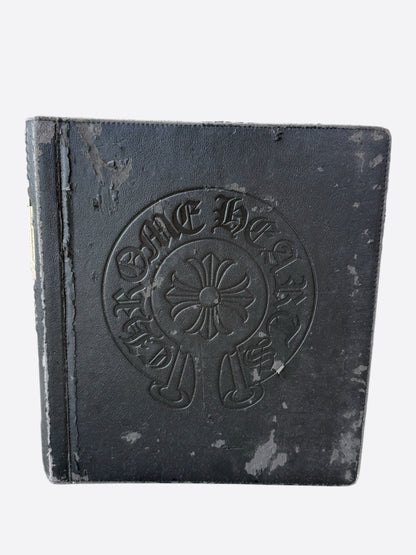 Chrome Hearts Black Leather Binder