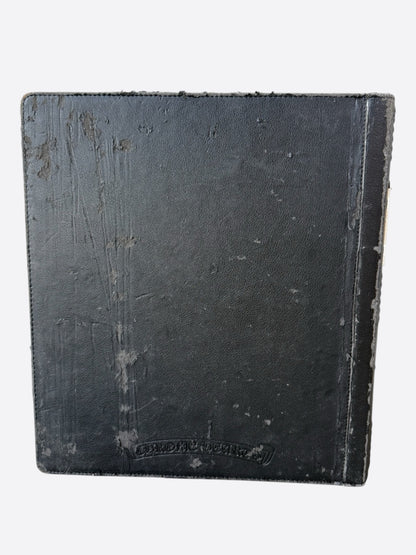 Chrome Hearts Black Leather Binder