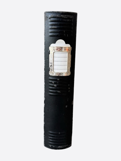 Chrome Hearts Black Leather Binder