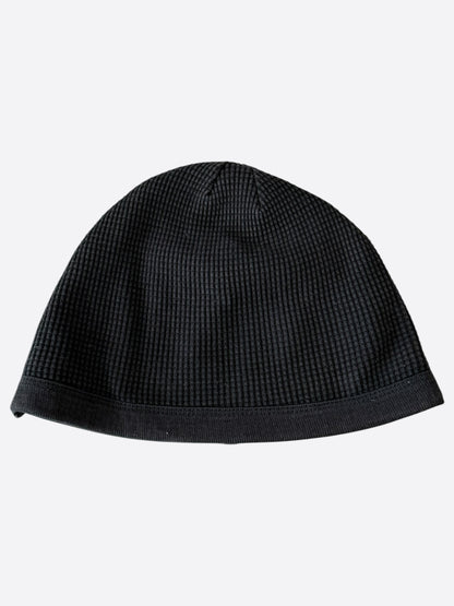 Chrome Hearts Black & White Embroidered Cross Logo Beanie