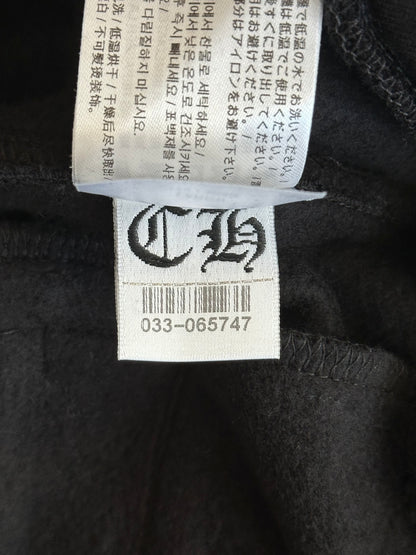Chrome Hearts Black Floral Graphic Sweatpants