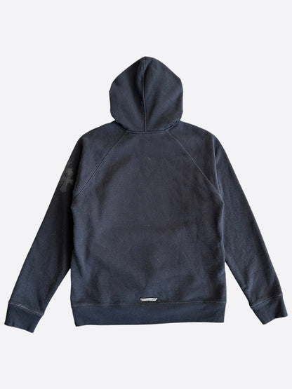 Chrome Hearts Black Triple Cross Patch Paper Jam Hoodie