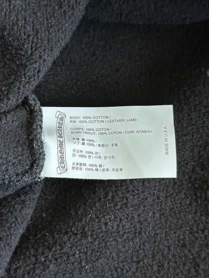 Chrome Hearts Black Triple Cross Patch Paper Jam Hoodie