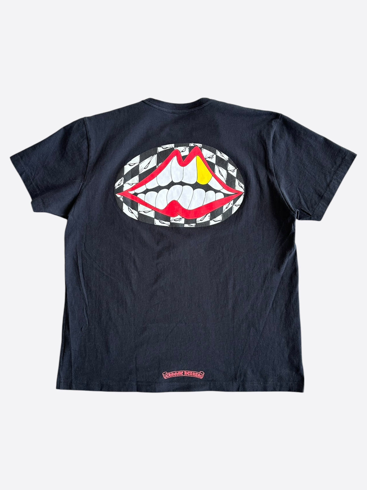 Chrome Hearts Matty Boy Black Chomper T-Shirt
