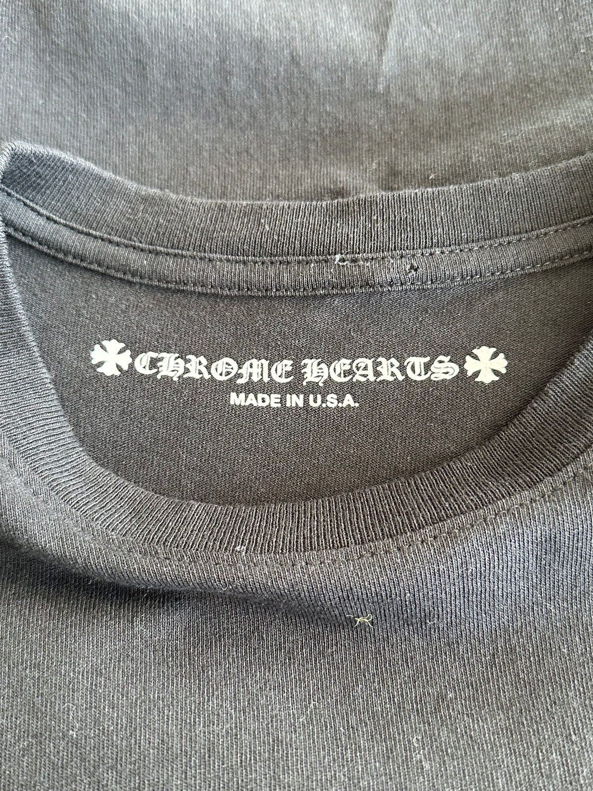 Chrome Hearts Matty Boy Black Chomper T-Shirt