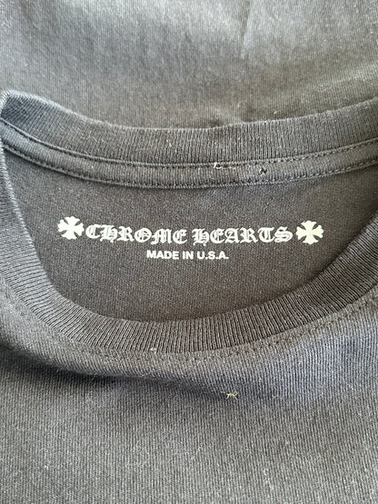 Chrome Hearts Matty Boy Black Chomper T-Shirt