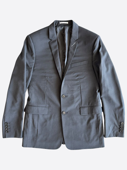 Dior Grey Wool Blazer Jacket