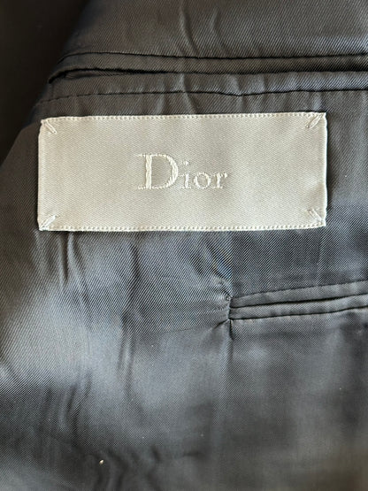 Dior Grey Wool Blazer Jacket