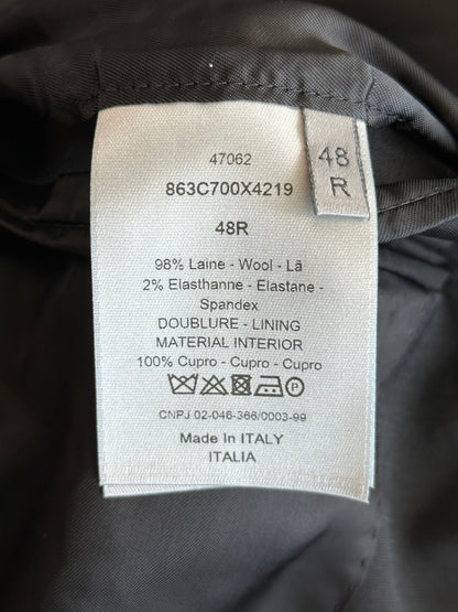 Dior Grey Wool Blazer Jacket