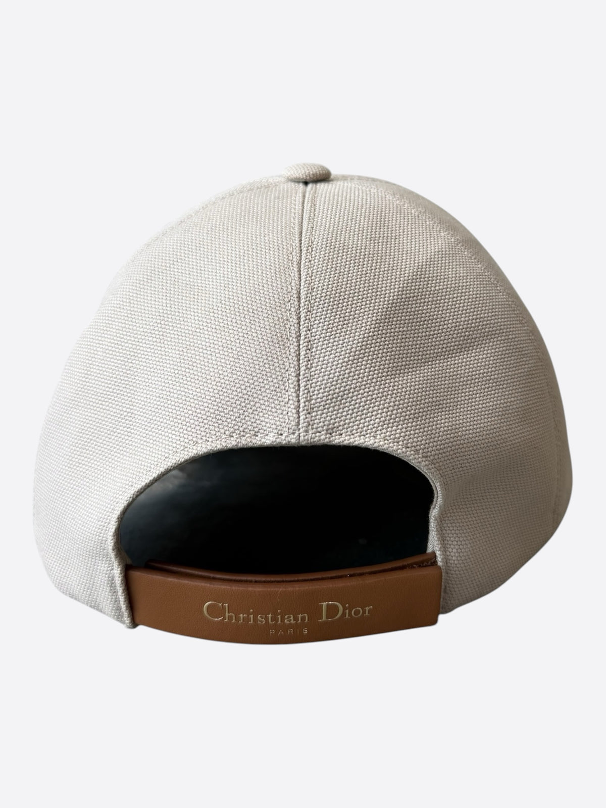 Dior Beige Star Pin Hat