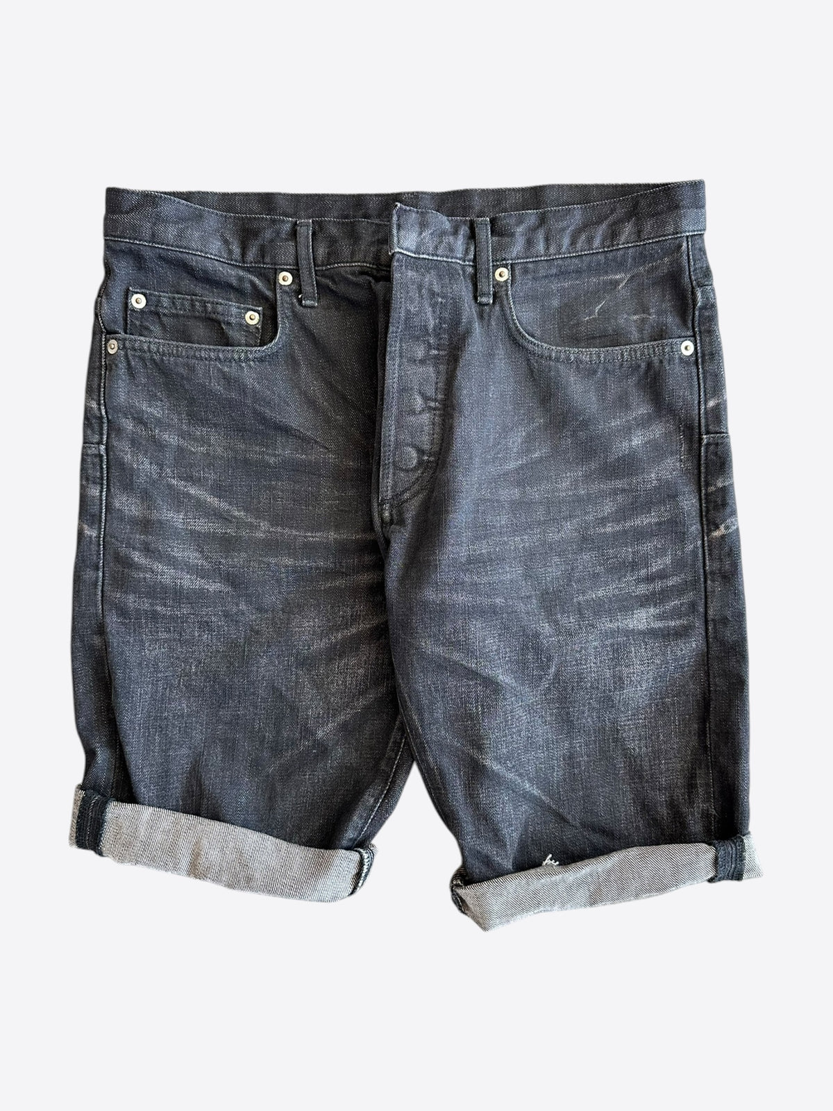 Dior Black Denim Shorts