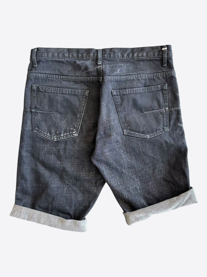 Dior Black Denim Shorts