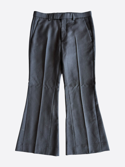 Dior Black Pleated Wool Pants