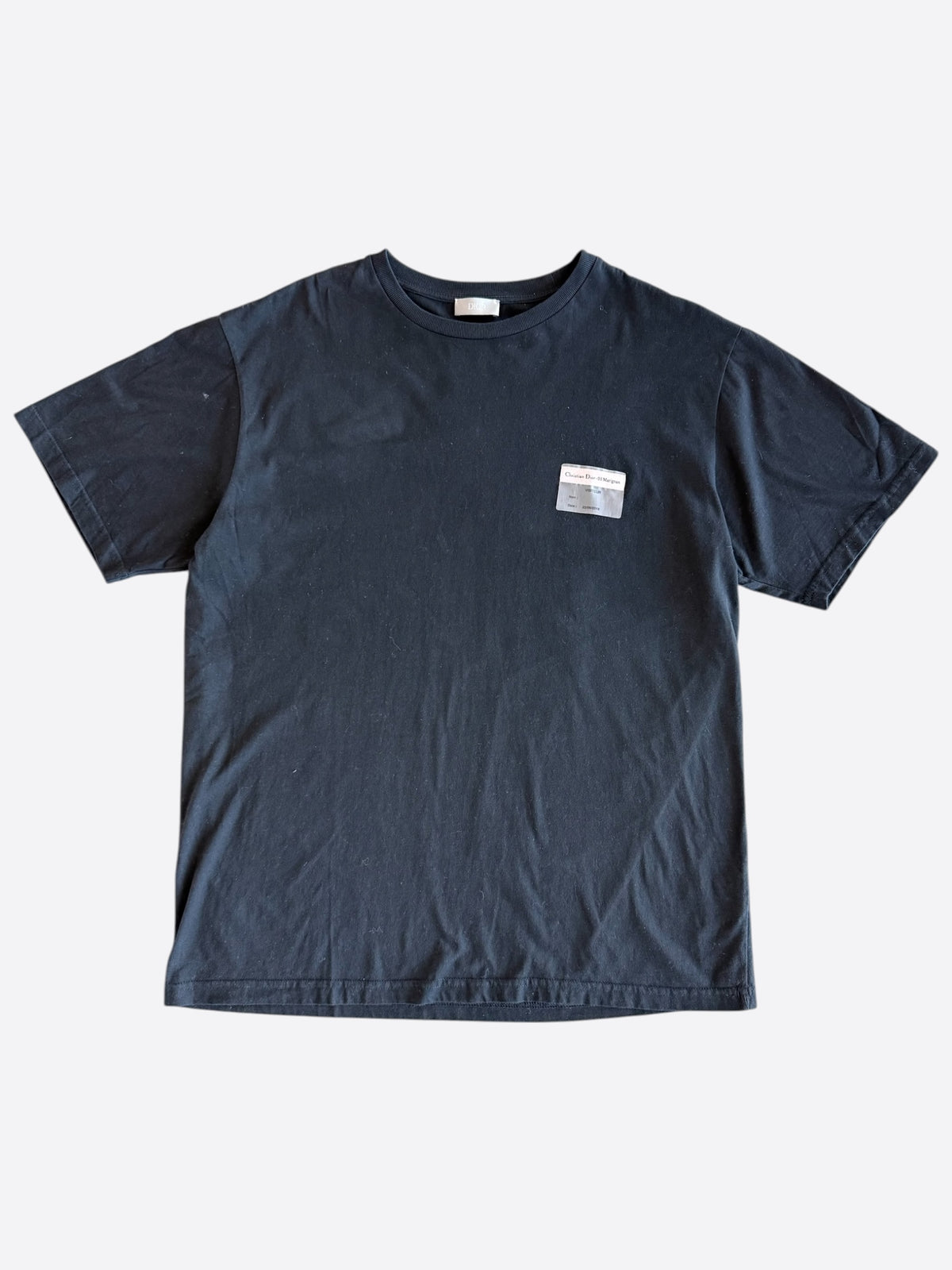 Dior Black Visiteur Logo T-Shirt