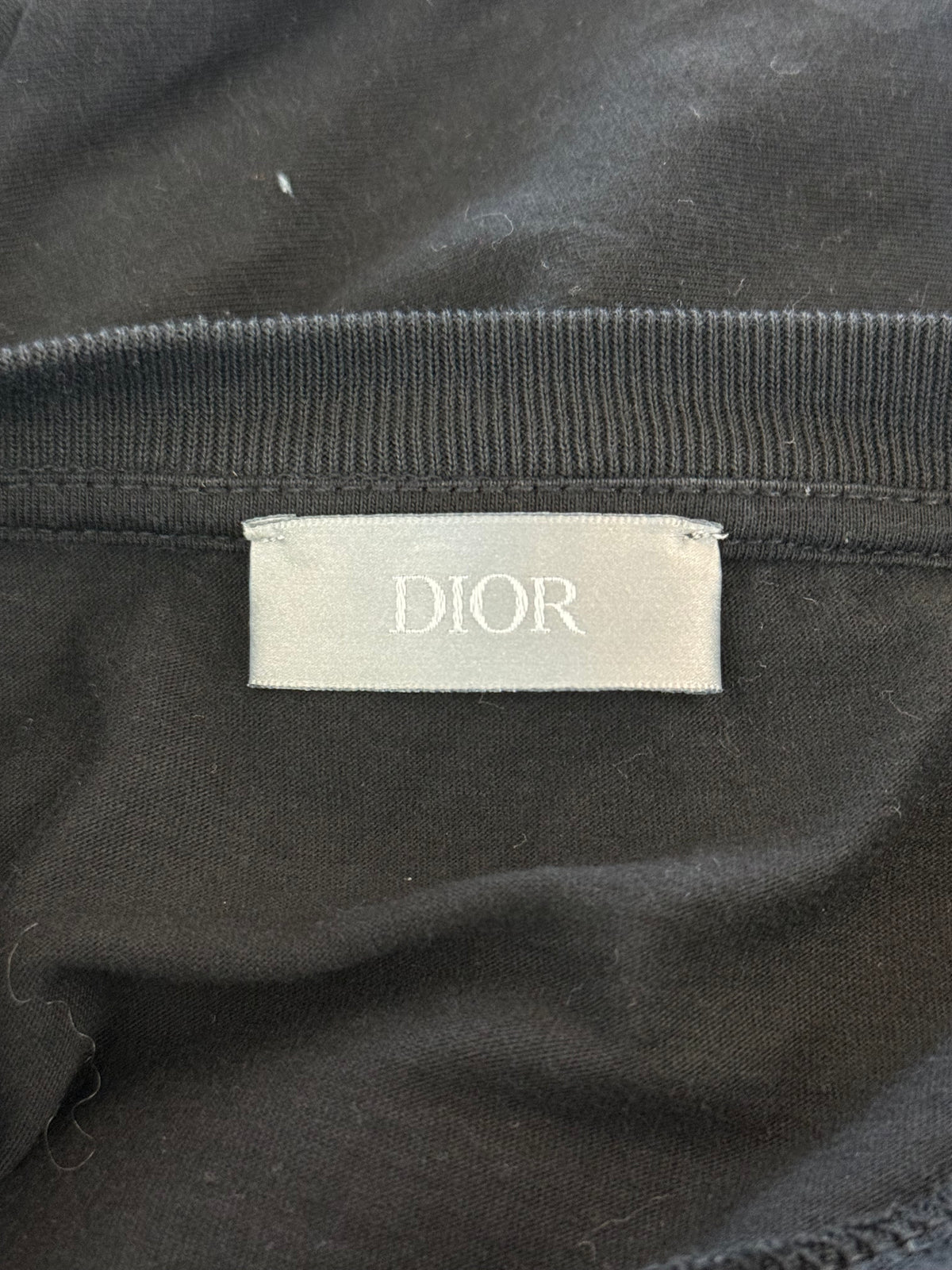 Dior Black Visiteur Logo T-Shirt