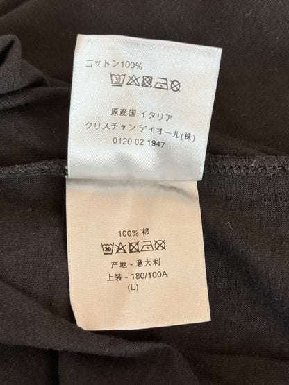 Dior Black Visiteur Logo T-Shirt
