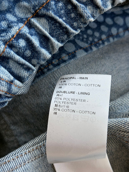 Louis Vuitton Yayoi Kusama Blue Polka Dot Denim Jacket