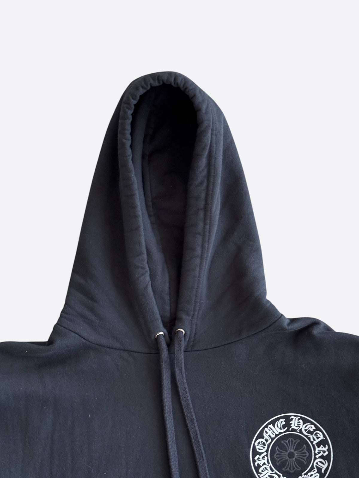 Chrome Hearts Black & White Las Vegas Horseshoe Logo Hoodie