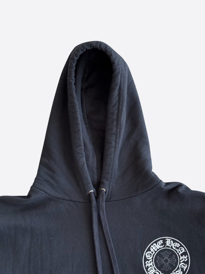 Chrome Hearts Black & White Las Vegas Horseshoe Logo Hoodie
