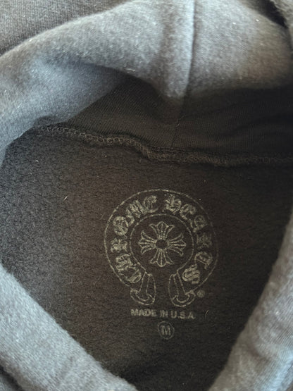 Chrome Hearts Black & White Las Vegas Horseshoe Logo Hoodie