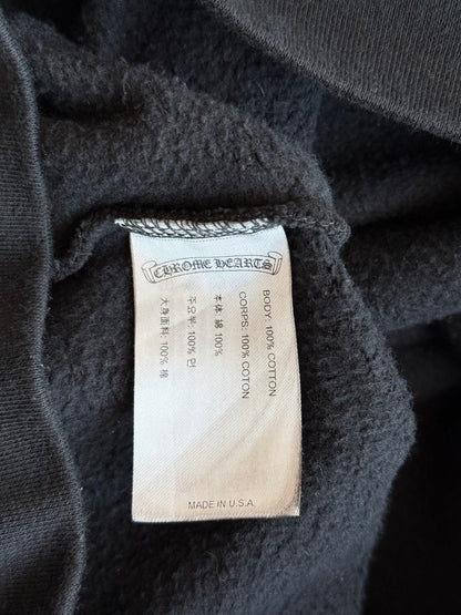 Chrome Hearts Black & White Las Vegas Horseshoe Logo Hoodie