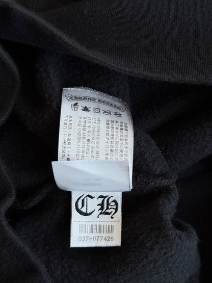 Chrome Hearts Black & White Las Vegas Horseshoe Logo Hoodie