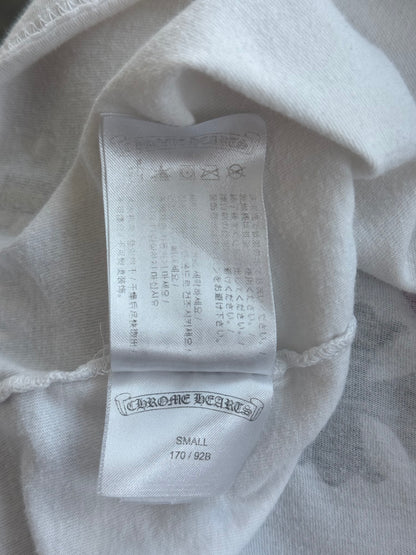 Chrome Hearts White & Purple Dagger T-shirt