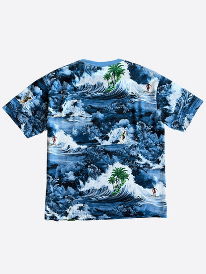 Louis Vuitton Blue Surf Print T-Shirt