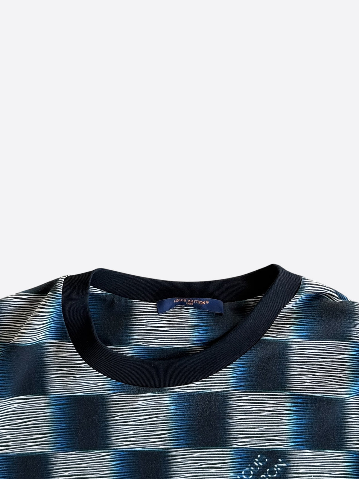 Louis Vuitton Blue Damier Rush T-Shirt