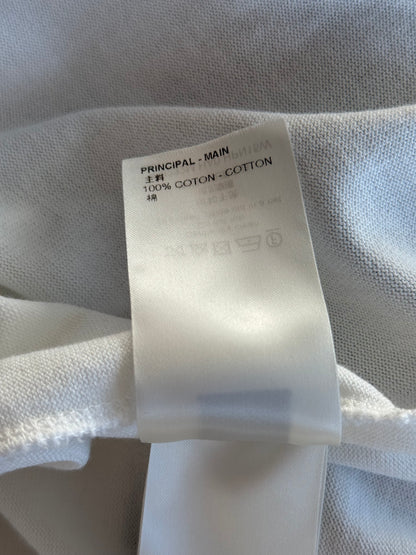Louis Vuitton White LVM Graphic Intarsia T-Shirt