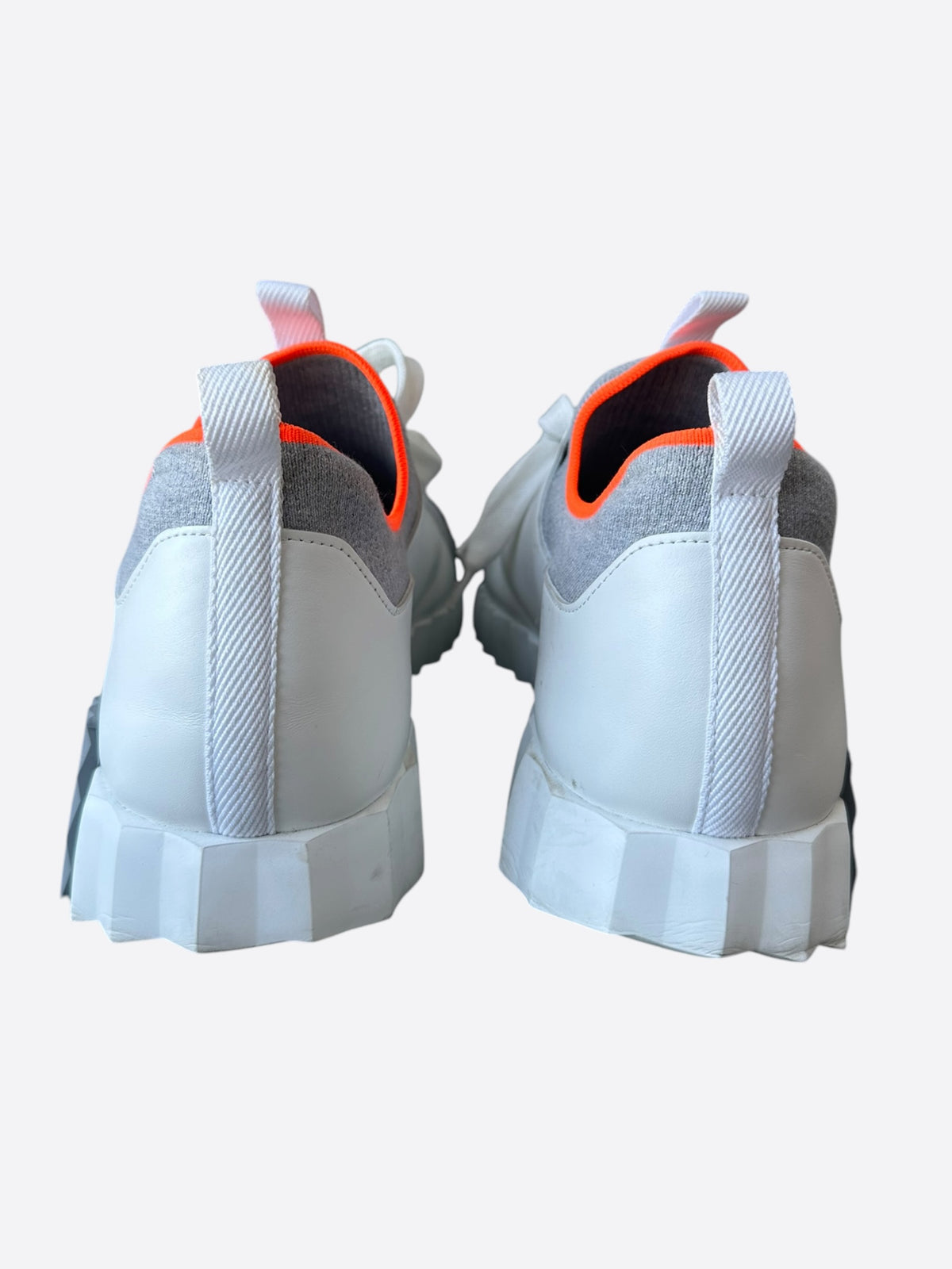 Hermes White & Grey Depart Sneakers
