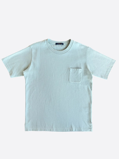 Louis Vuitton Light Blue Monogram Pocket T-Shirt