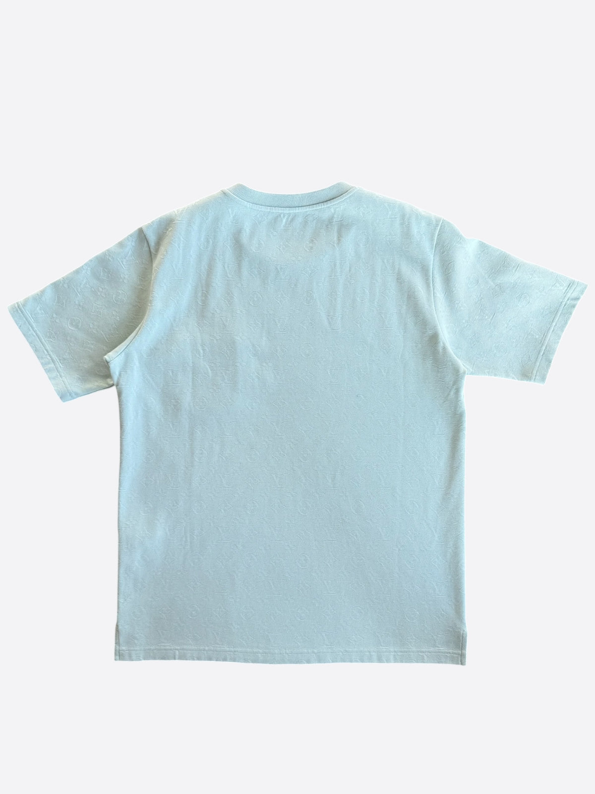 Louis Vuitton Light Blue Monogram Pocket T-Shirt