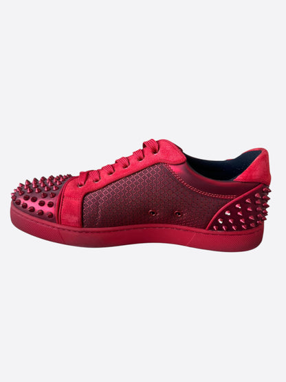 Christian Louboutin Red Seavaste 2 Orlato Sneakers