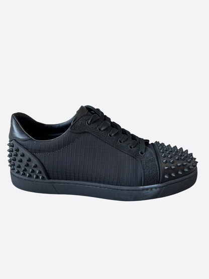 Christian Louboutin Black Seavaste 2 Orlato Sneakers