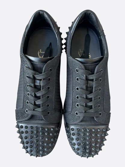 Christian Louboutin Black Seavaste 2 Orlato Sneakers