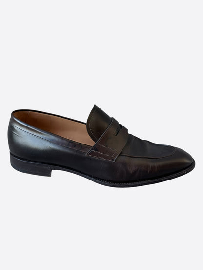 Louis Vuitton Brown Monogram Loafers